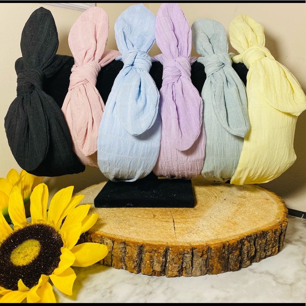 Spring Rabbit Headband - Picture 2 of 8